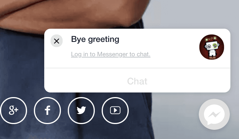 Bye Greeting Image